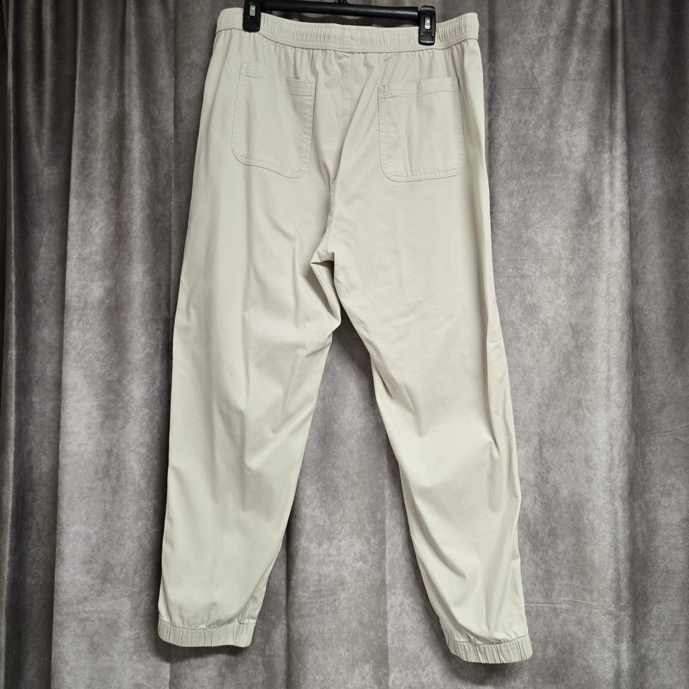 C&C California Pull On Jogger Pants Sand Beige Cotton Blend Women's Size XL - Picture 2 of 9